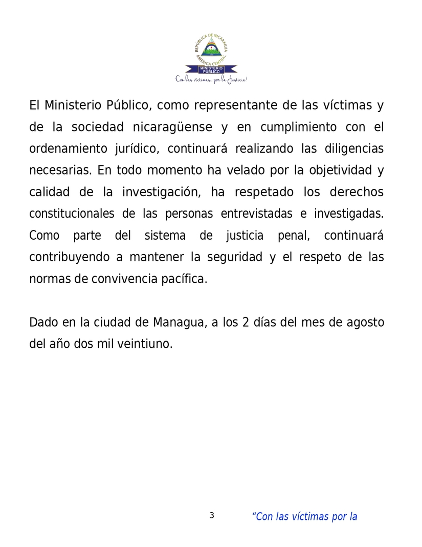 comunicado